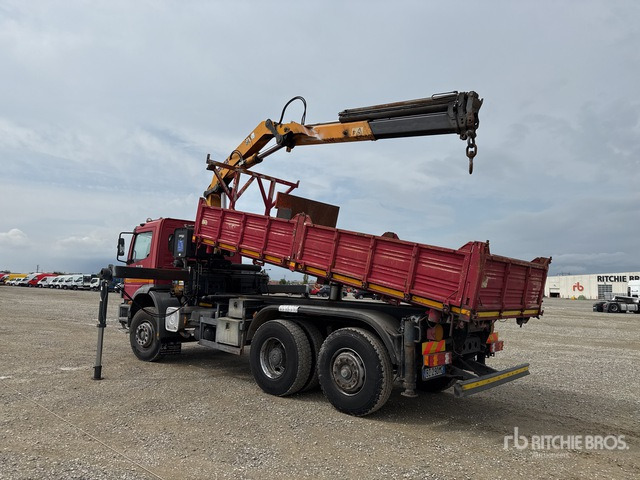 Mercedes-Benz Atego 1828 Autocarro ribaltabile con gru - Самоскид вантажівка, Вантажівка з маніпулятором: фото 4 Mercedes-Benz Atego 1828 Autocarro ribaltabile con gru - Самоскид вантажівка, Вантажівка з маніпулятором: фото 4
