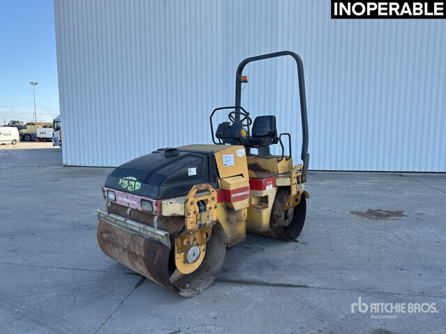 1995 Dynapac CC142 Compacteur Vibrant Tandem (Inop ... Double Drum Roller - Дорожній каток: фото 2 1995 Dynapac CC142 Compacteur Vibrant Tandem (Inop ... Double Drum Roller - Дорожній каток: фото 2