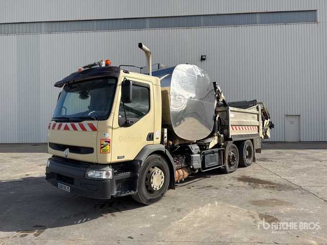 2002 Renault 370-26 Secmair 5000 L on 6x2 Bi-Repand ... Asphalt Distributor Truck - Гудронатор: фото 1 2002 Renault 370-26 Secmair 5000 L on 6x2 Bi-Repand ... Asphalt Distributor Truck - Гудронатор: фото 1