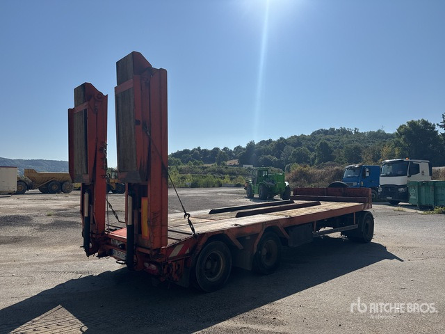 2003 TR AX R243WUL Tri/A Single Drop Remorque Port ... Lowboy Trailer - Автовоз причіп: фото 4 2003 TR AX R243WUL Tri/A Single Drop Remorque Port ... Lowboy Trailer - Автовоз причіп: фото 4