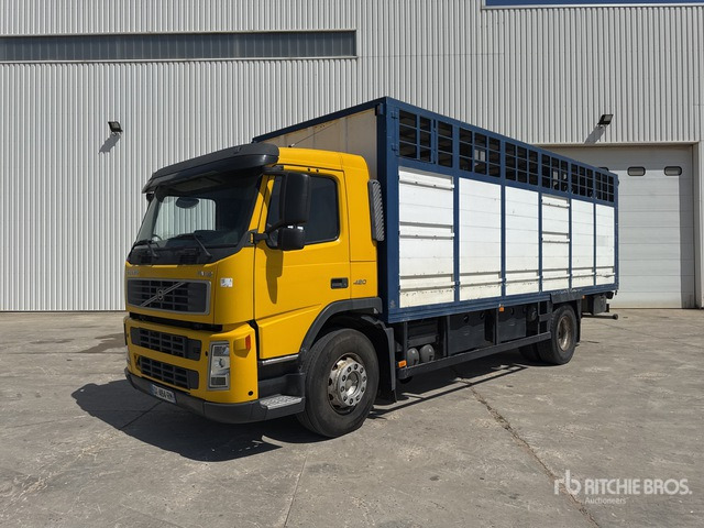 2003 Volvo FM12 420 4x2 Camion Betaillere Livestock Truck - Косарка-подрібнювач/ Мульчер: фото 2 2003 Volvo FM12 420 4x2 Camion Betaillere Livestock Truck - Косарка-подрібнювач/ Мульчер: фото 2