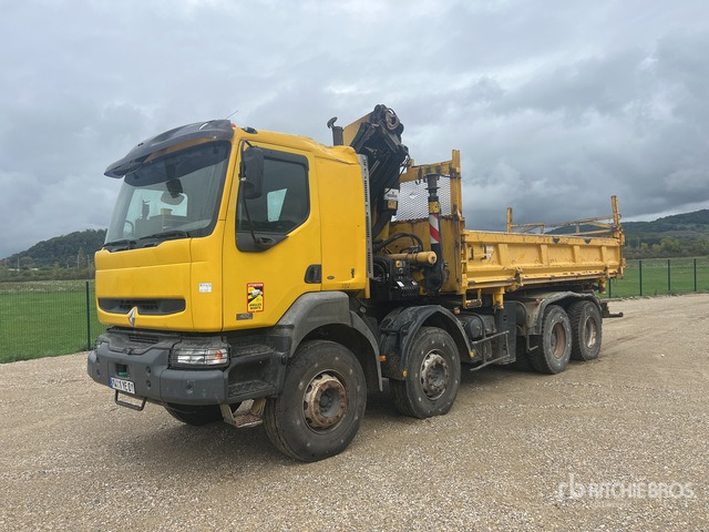 2006 Renault Kerax 380 2005 Palfinger PK20002 6100 kg ... Dump Truck with Crane - Самоскид вантажівка: фото 3 2006 Renault Kerax 380 2005 Palfinger PK20002 6100 kg ... Dump Truck with Crane - Самоскид вантажівка: фото 3