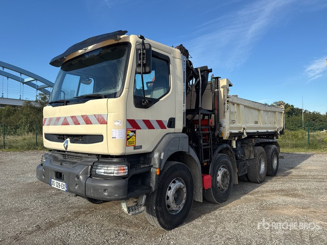 2006 Renault Kerax 420dCi 2006 Palfinger pk12000 6680 kg ... Dump Truck with Crane - Самоскид вантажівка: фото 2 2006 Renault Kerax 420dCi 2006 Palfinger pk12000 6680 kg ... Dump Truck with Crane - Самоскид вантажівка: фото 2