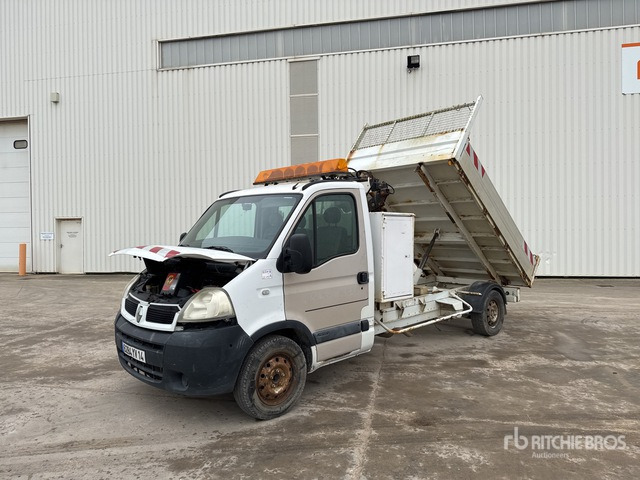 2006 Renault Master dCi 120 2014 HMF 152T2 12V 830 kg on 4x ... Dump Truck with Crane - Самоскид вантажівка: фото 3 2006 Renault Master dCi 120 2014 HMF 152T2 12V 830 kg on 4x ... Dump Truck with Crane - Самоскид вантажівка: фото 3