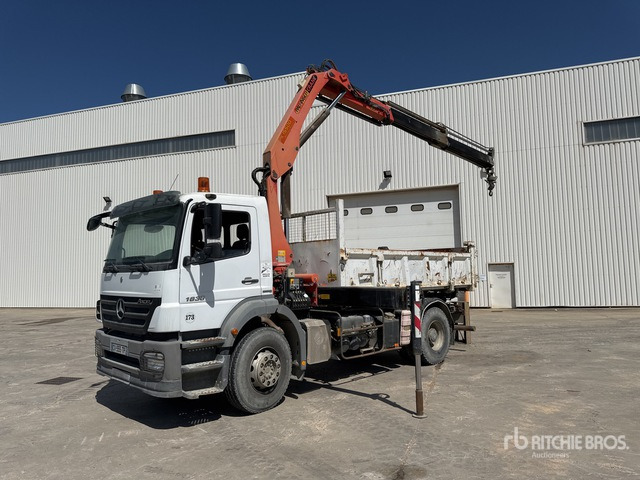 2008 Mercedes Axor 1833 2008 Palfinger PK15500 6100 kg ... Dump Truck with Crane - Косарка-подрібнювач/ Мульчер: фото 4 2008 Mercedes Axor 1833 2008 Palfinger PK15500 6100 kg ... Dump Truck with Crane - Косарка-подрібнювач/ Мульчер: фото 4