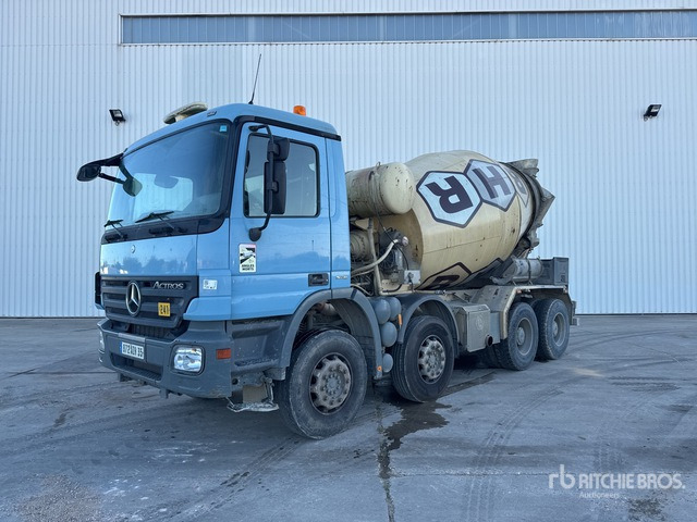 2008 Mercedes-Benz Actros 3236 8x4 Camion Malaxeur 8x4 Mixer Truck - Автобетонозмішувач: фото 2 2008 Mercedes-Benz Actros 3236 8x4 Camion Malaxeur 8x4 Mixer Truck - Автобетонозмішувач: фото 2
