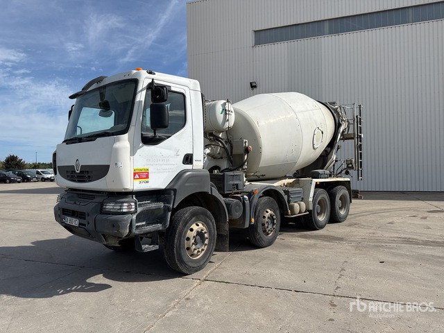 2008 Renault Kerax 370DXi 8x4 Camion Malaxeur Mixer Truck - Автобетонозмішувач: фото 2 2008 Renault Kerax 370DXi 8x4 Camion Malaxeur Mixer Truck - Автобетонозмішувач: фото 2
