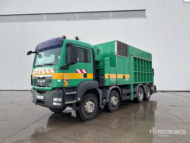 2010 MAN TGS 2010 MTS 3A11T36000V on 8x4 Cam ... Vacuum Excavator Truck - Асенізатори: фото 1 2010 MAN TGS 2010 MTS 3A11T36000V on 8x4 Cam ... Vacuum Excavator Truck - Асенізатори: фото 1