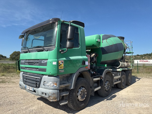 2011 DAF CF85.410 8x4 Camion Malaxeur 8x4 Mixer Truck - Автобетонозмішувач: фото 1 2011 DAF CF85.410 8x4 Camion Malaxeur 8x4 Mixer Truck - Автобетонозмішувач: фото 1