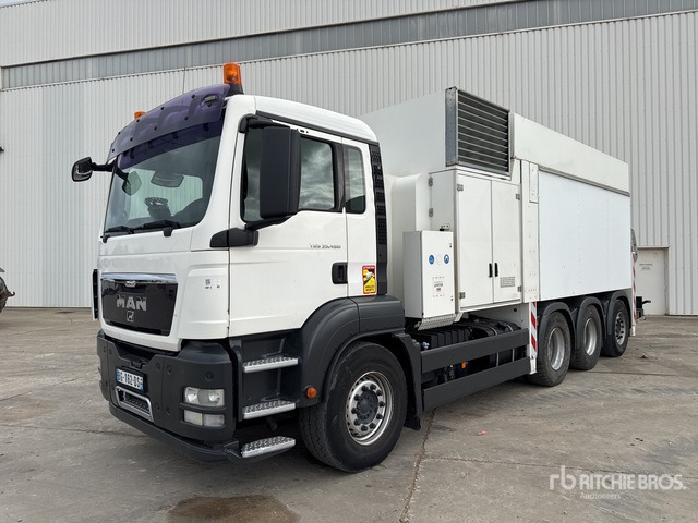 2011 MAN TGS35.480 2010 MTS 4A14T36.000V on 8x4 Ca ... Vacuum Excavator Truck - Асенізатори: фото 2 2011 MAN TGS35.480 2010 MTS 4A14T36.000V on 8x4 Ca ... Vacuum Excavator Truck - Асенізатори: фото 2