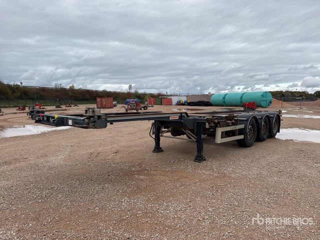 2012 Fruehauf D.0033.06.02 Tri/A Remorque Porte-Conteneur ... Container Trailer - Контейнеровоз/ Змінний кузов причіп: фото 1 2012 Fruehauf D.0033.06.02 Tri/A Remorque Porte-Conteneur ... Container Trailer - Контейнеровоз/ Змінний кузов причіп: фото 1