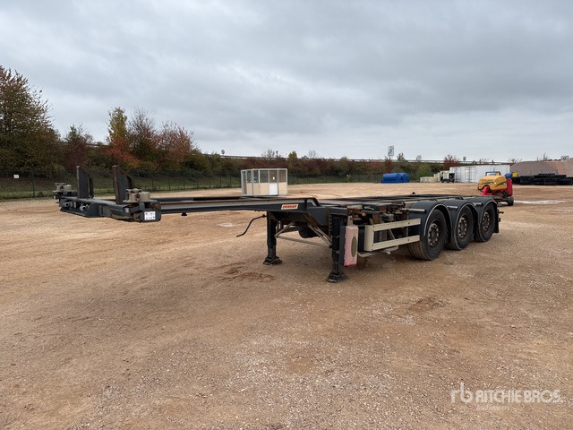 2012 Fruehauf Tri/A Semi-Remorque Porte-Conte ... Container Trailer - Контейнеровоз/ Змінний кузов причіп: фото 1 2012 Fruehauf Tri/A Semi-Remorque Porte-Conte ... Container Trailer - Контейнеровоз/ Змінний кузов причіп: фото 1
