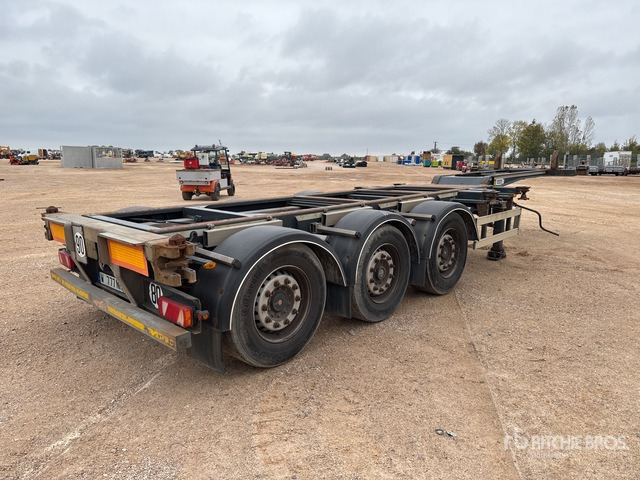 2012 Fruehauf Tri/A Semi-Remorque Porte-Conte ... Container Trailer - Контейнеровоз/ Змінний кузов причіп: фото 3 2012 Fruehauf Tri/A Semi-Remorque Porte-Conte ... Container Trailer - Контейнеровоз/ Змінний кузов причіп: фото 3