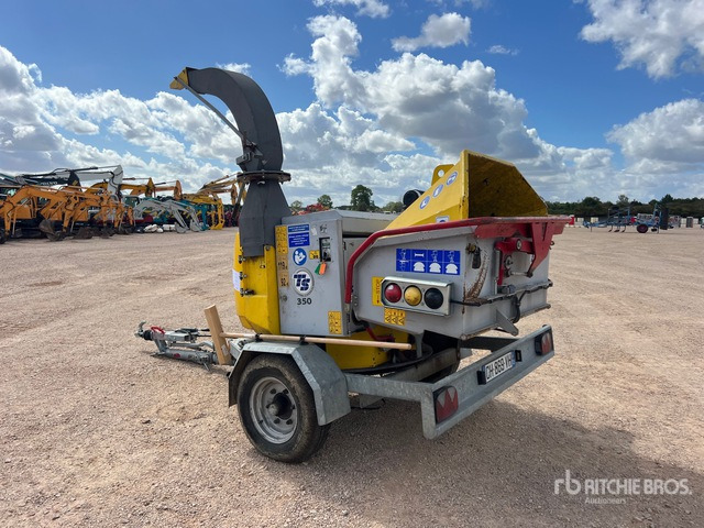 2012 TS Industrie 350ME Broyeur A Vegetaux Wood Chipper - Дробарка для лісництва: фото 3 2012 TS Industrie 350ME Broyeur A Vegetaux Wood Chipper - Дробарка для лісництва: фото 3