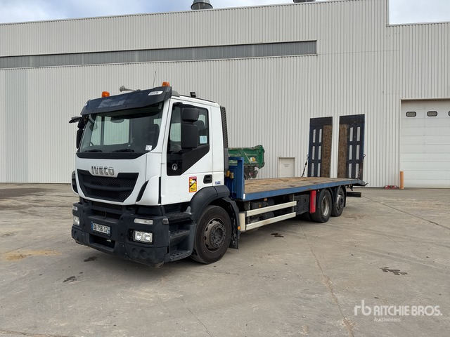 2013 Iveco 6x2 Camion Plateau Flatbed Truck - Автовоз вантажівка: фото 1 2013 Iveco 6x2 Camion Plateau Flatbed Truck - Автовоз вантажівка: фото 1