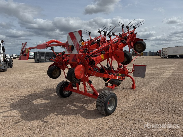 2015 Kuhn GF10802TGII 10.8 m Semi-Mount 10 Rotor Faneuse Hay Tedder - Сіноворушилка: фото 4 2015 Kuhn GF10802TGII 10.8 m Semi-Mount 10 Rotor Faneuse Hay Tedder - Сіноворушилка: фото 4