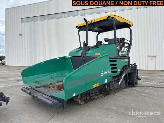 2015 Vogele Super 1800-2 Track Finisseur Sur Chenilles Asphalt Paver - Асфальтоукладач: фото 1 2015 Vogele Super 1800-2 Track Finisseur Sur Chenilles Asphalt Paver - Асфальтоукладач: фото 1