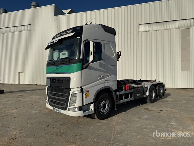 2015 Volvo FH460 Camion Ampliroll 6x2 Roll-Off Truck - Гаковий мультиліфт вантажівка: фото 1 2015 Volvo FH460 Camion Ampliroll 6x2 Roll-Off Truck - Гаковий мультиліфт вантажівка: фото 1