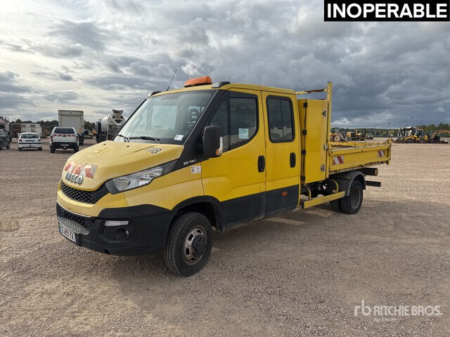 2016 Iveco 35-130 4x2 Camion Benne (Inoperable) S/A Dump Truck - Малотоннажний самоскид, Вантажопасажирський фургон: фото 1 2016 Iveco 35-130 4x2 Camion Benne (Inoperable) S/A Dump Truck - Малотоннажний самоскид, Вантажопасажирський фургон: фото 1