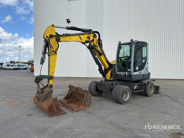 2016 Wacker Neuson EW65 Pelle Sur Pneus Wheel Excavator - Колісний екскаватор: фото 2 2016 Wacker Neuson EW65 Pelle Sur Pneus Wheel Excavator - Колісний екскаватор: фото 2