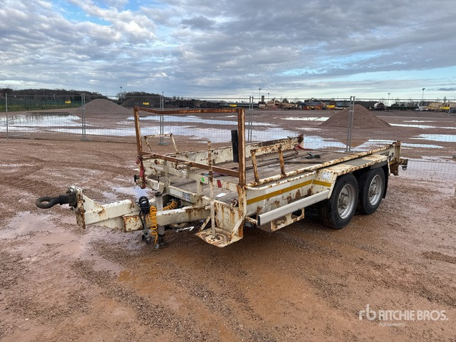 2018 Gourdon Freres PE6000 T/A Remorque Equipment Trailer - Низькорамна платформа причіп: фото 1 2018 Gourdon Freres PE6000 T/A Remorque Equipment Trailer - Низькорамна платформа причіп: фото 1
