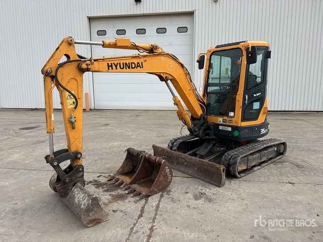 2018 Hyundai Robex35Z-9 Mini-Pelle Mini Excavator:  <6.6t - Міні-екскаватор: фото 2 2018 Hyundai Robex35Z-9 Mini-Pelle Mini Excavator:  <6.6t - Міні-екскаватор: фото 2