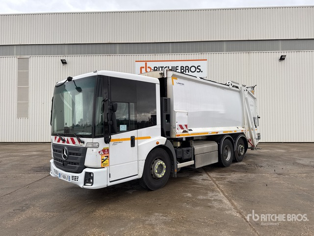 2018 Mercedes-Benz Econic 2630 NGT 6x2 Camion Benne A Ordures Mena ... Waste Collection Truck - Сміттєвози: фото 1 2018 Mercedes-Benz Econic 2630 NGT 6x2 Camion Benne A Ordures Mena ... Waste Collection Truck - Сміттєвози: фото 1