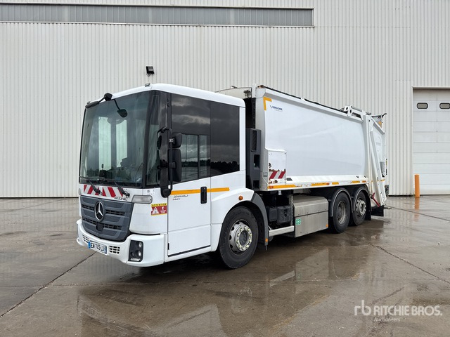 2018 Mercedes-Benz Econic 2630 NGT 6x2 Camion Benne A Ordures Mena ... Waste Collection Truck - Сміттєвози: фото 1 2018 Mercedes-Benz Econic 2630 NGT 6x2 Camion Benne A Ordures Mena ... Waste Collection Truck - Сміттєвози: фото 1