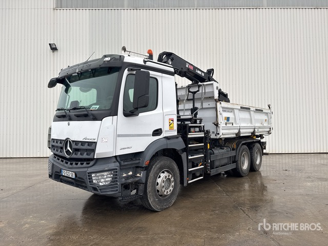 2020 Mercedes-Benz Arocs 2640 2019 Hiab BL158HD01417 5000 kg ... Dump Truck with Crane - Самоскид вантажівка: фото 1 2020 Mercedes-Benz Arocs 2640 2019 Hiab BL158HD01417 5000 kg ... Dump Truck with Crane - Самоскид вантажівка: фото 1