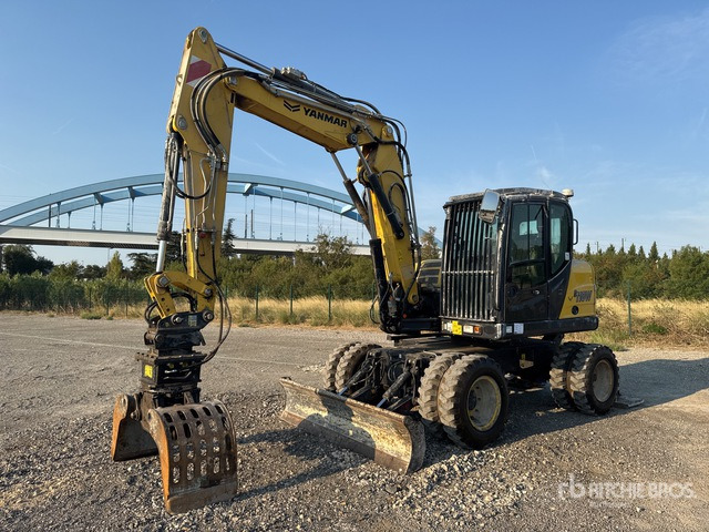 2021 Yanmar B110W Pelle Sur Pneus Wheel Excavator - Колісний екскаватор: фото 2 2021 Yanmar B110W Pelle Sur Pneus Wheel Excavator - Колісний екскаватор: фото 2