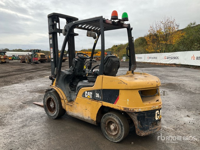 2010 Cat DP35N 3500 kg Forklift - Навантажувач вилковий: фото 4 2010 Cat DP35N 3500 kg Forklift - Навантажувач вилковий: фото 4
