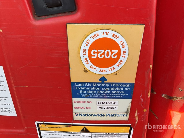 2014 Haulotte HA151P 2WD Electric Articulating Boom Lift - Колінчастий підйомник: фото 1 2014 Haulotte HA151P 2WD Electric Articulating Boom Lift - Колінчастий підйомник: фото 1