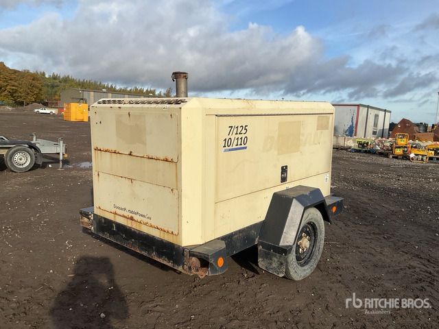 2015 Doosan 7125-10110 Mobile Air Compressor - Повітряний компресор: фото 3 2015 Doosan 7125-10110 Mobile Air Compressor - Повітряний компресор: фото 3