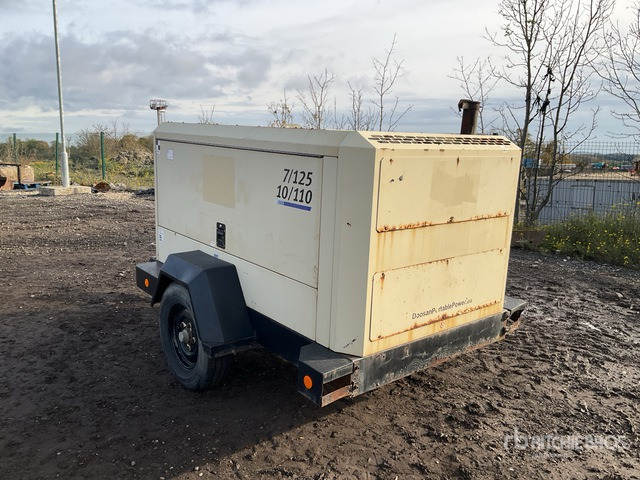2015 Doosan 7125-10110 Mobile Air Compressor - Повітряний компресор: фото 4 2015 Doosan 7125-10110 Mobile Air Compressor - Повітряний компресор: фото 4