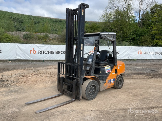 2016 Hangcha XF35D 3500 kg Forklift - Дизельний навантажувач: фото 1 2016 Hangcha XF35D 3500 kg Forklift - Дизельний навантажувач: фото 1