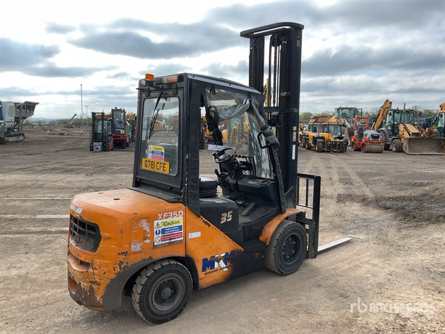 2016 Hangcha XF35D 3500 kg Forklift - Дизельний навантажувач: фото 4 2016 Hangcha XF35D 3500 kg Forklift - Дизельний навантажувач: фото 4