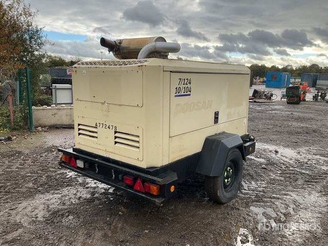 2017 Doosan 7/124-10/104 Mobile Air Compressor - Повітряний компресор: фото 4 2017 Doosan 7/124-10/104 Mobile Air Compressor - Повітряний компресор: фото 4