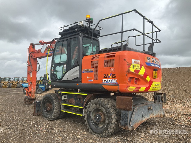 2017 Hitachi ZX170W-6 Wheel Excavator - Колісний екскаватор: фото 3 2017 Hitachi ZX170W-6 Wheel Excavator - Колісний екскаватор: фото 3