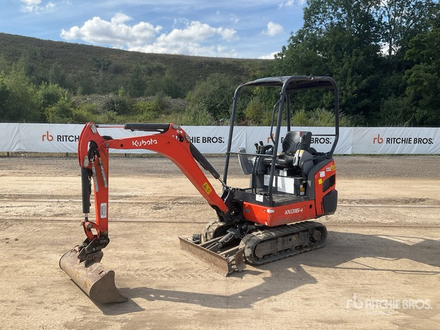 2017 Kubota KX016-4 Mini Excavator: <6.6t - Міні-екскаватор: фото 1 2017 Kubota KX016-4 Mini Excavator: <6.6t - Міні-екскаватор: фото 1