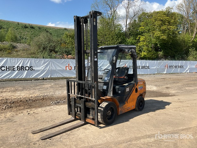 2018 HangCha XF35D 3500 kg Forklift - Дизельний навантажувач: фото 1 2018 HangCha XF35D 3500 kg Forklift - Дизельний навантажувач: фото 1
