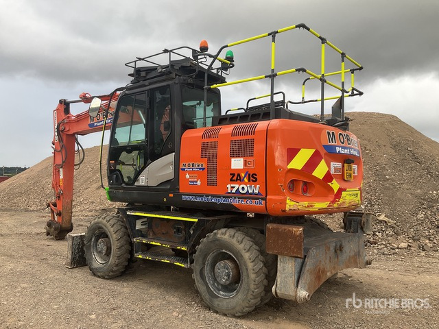 2018 Hitachi ZX170W-6 Wheel Excavator - Колісний екскаватор: фото 4 2018 Hitachi ZX170W-6 Wheel Excavator - Колісний екскаватор: фото 4