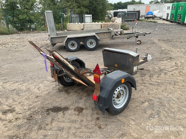 2018 Mecalac S/A Pedestrian Roller Equipment Trailer - Низькорамна платформа причіп: фото 3 2018 Mecalac S/A Pedestrian Roller Equipment Trailer - Низькорамна платформа причіп: фото 3