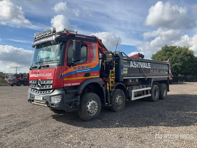 2018 Mercedes-Benz Arocs 8x4 Dump Truck with Crane - Самоскид вантажівка: фото 3 2018 Mercedes-Benz Arocs 8x4 Dump Truck with Crane - Самоскид вантажівка: фото 3