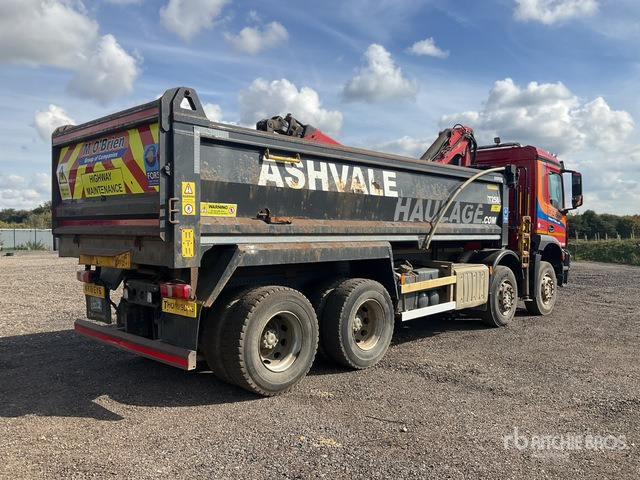 2018 Mercedes-Benz Arocs 8x4 Dump Truck with Crane - Самоскид вантажівка: фото 5 2018 Mercedes-Benz Arocs 8x4 Dump Truck with Crane - Самоскид вантажівка: фото 5