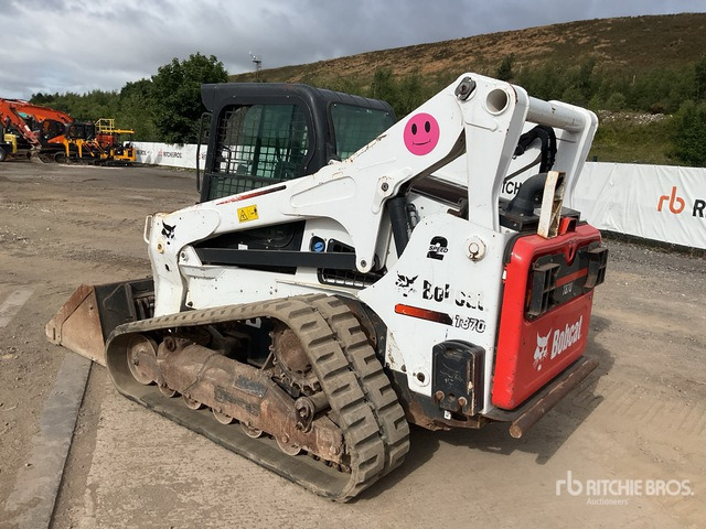 2019 Bobcat T870 Two-Speed High Flow Tracked Skid Steer Loader - Міні-навантажувач: фото 3 2019 Bobcat T870 Two-Speed High Flow Tracked Skid Steer Loader - Міні-навантажувач: фото 3