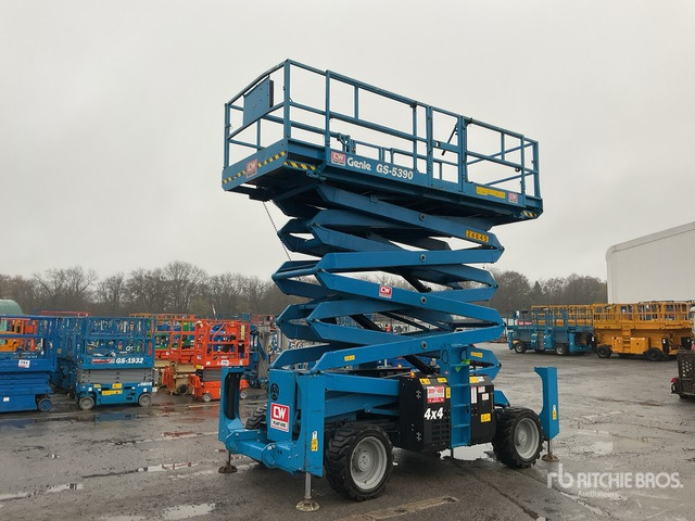 2019 Genie GS-5390 4x4 Diesel Scissor Lift - Ножичний підйомник: фото 1 2019 Genie GS-5390 4x4 Diesel Scissor Lift - Ножичний підйомник: фото 1