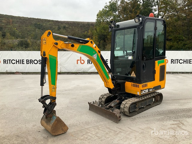 2019 JCB 16C-1 2019 JCB 16/c-1 Tracked Excavator Mini Excavator:  <6.6t - Міні-екскаватор: фото 1 2019 JCB 16C-1 2019 JCB 16/c-1 Tracked Excavator Mini Excavator:  <6.6t - Міні-екскаватор: фото 1