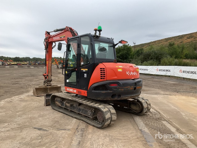 2019 Kubota KX080-4a Tracked Excavator - Гусеничний екскаватор: фото 3 2019 Kubota KX080-4a Tracked Excavator - Гусеничний екскаватор: фото 3