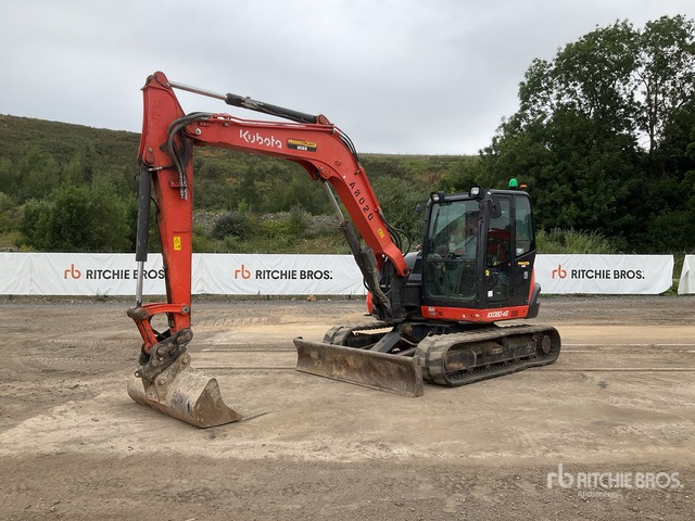 2019 Kubota KX080-4a Tracked Excavator - Гусеничний екскаватор: фото 1 2019 Kubota KX080-4a Tracked Excavator - Гусеничний екскаватор: фото 1