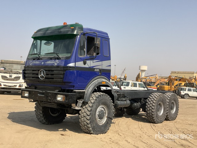 1996 Mercedes-Benz 2538 6x6 Cab and Chassis - Вантажівка шасі: фото 2 1996 Mercedes-Benz 2538 6x6 Cab and Chassis - Вантажівка шасі: фото 2
